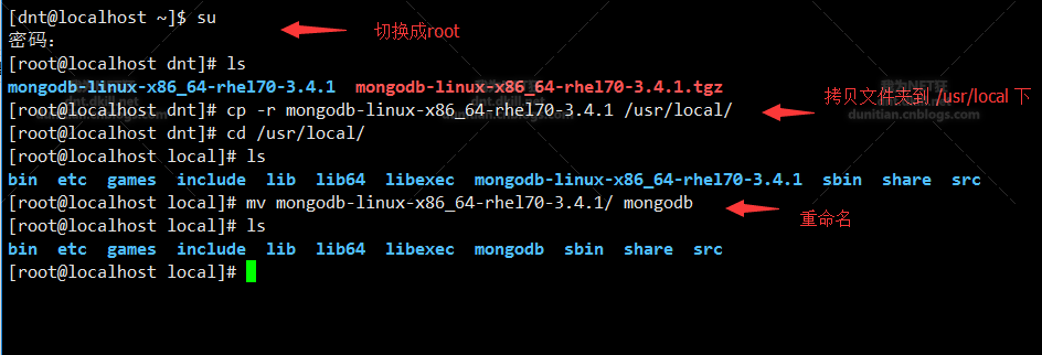 CentOS 安裝 Mongodb的步驟（在線離線兩種）