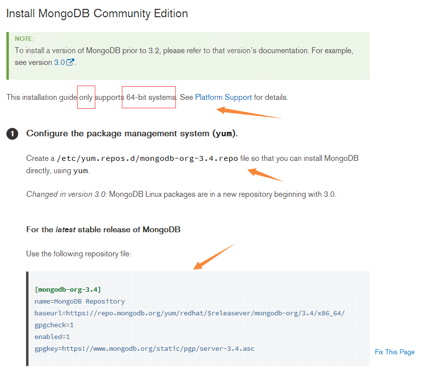 CentOS 安裝 Mongodb的步驟（在線離線兩種）