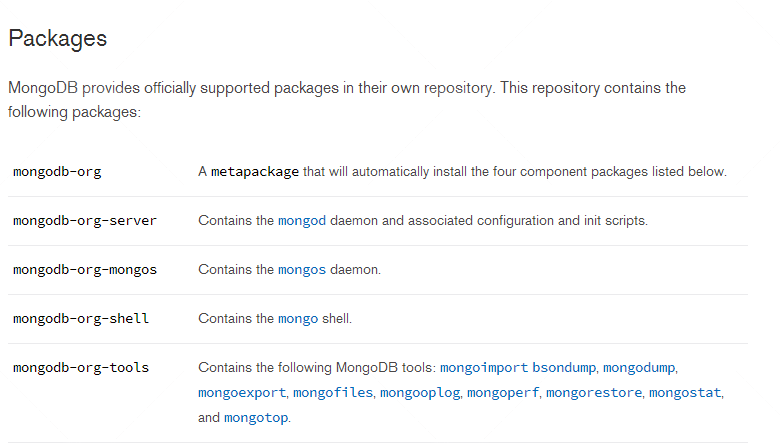 CentOS 安裝 Mongodb的步驟（在線離線兩種）
