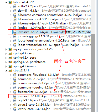 Struts2在打包json格式的懶加載異常問題