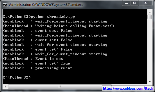 Python多線程同步Lock、RLock、Semaphore、Event實例