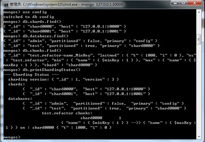 MongoDB分片詳解