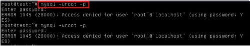 linux系統(tǒng)中重置mysql的root密碼
