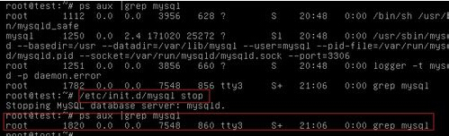 linux系統(tǒng)中重置mysql的root密碼