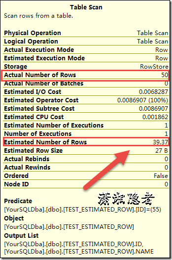 SQL Server中關于基數估計計算預估行數的一些方法探討