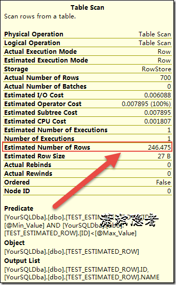 SQL Server中關于基數估計計算預估行數的一些方法探討