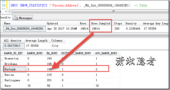 SQL Server中關于基數估計計算預估行數的一些方法探討