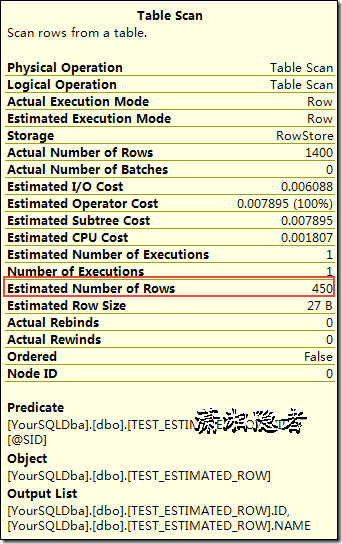 SQL Server中關于基數估計計算預估行數的一些方法探討