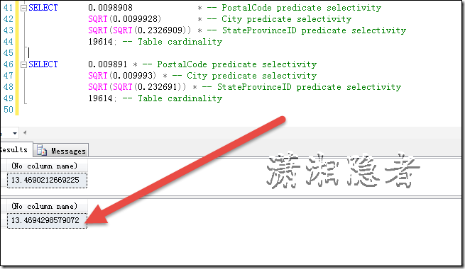 SQL Server中關于基數估計計算預估行數的一些方法探討