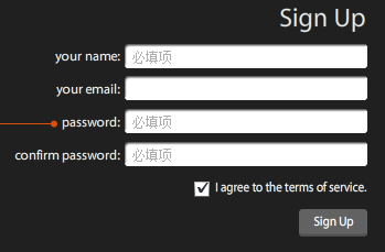 對于網站Web端表單的交互式設計思考