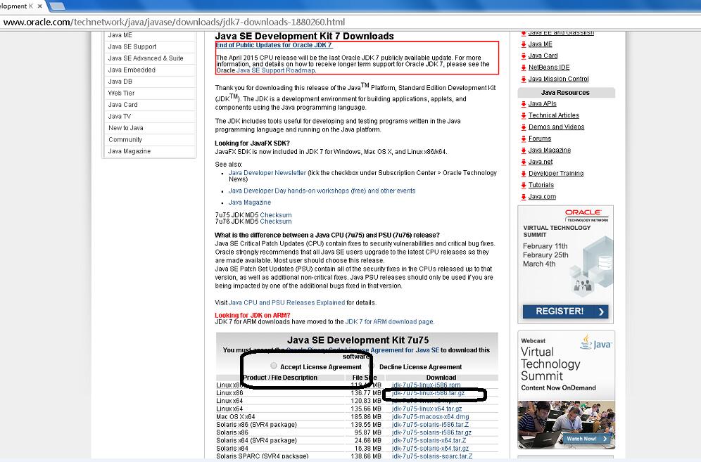 Debian配置JDK1.7 與Linux Java Helloworld