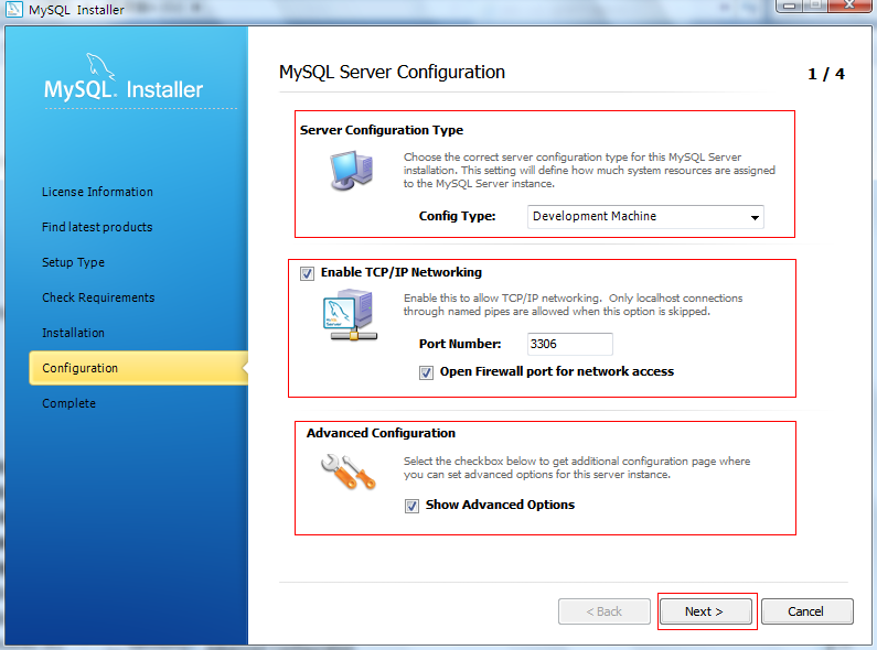 windows下MySQL 5.7.3.0安裝配置圖解教程(安裝版)