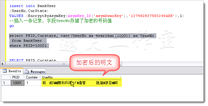SQLServer 2008中的代碼安全（五） 非對稱密鑰加密