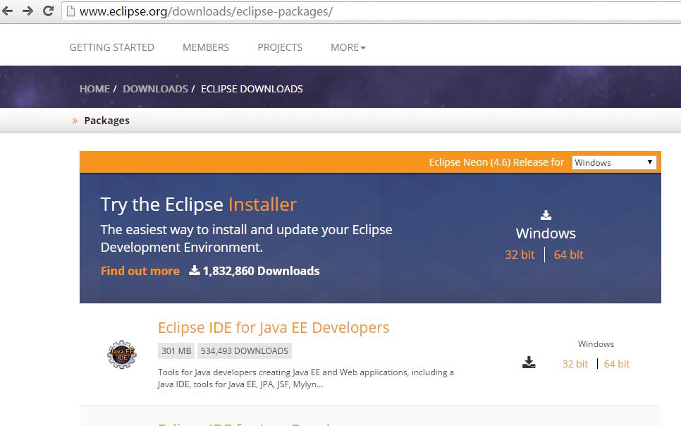 Windows 下安裝配置 Eclipse詳細教程