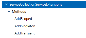 淺談.net core 注入中的三種模式：Singleton、Scoped 和 Transient