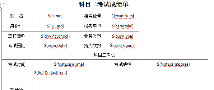 Java多種方式動態生成doc文檔