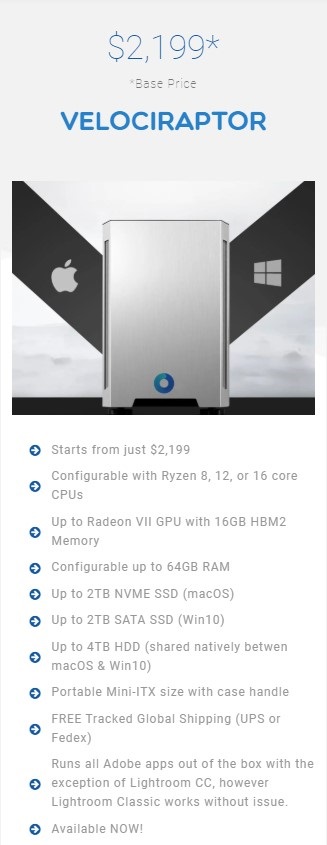 預裝 macOS 和 Win10，又一家公司嘗試銷售 “黑蘋果”電腦