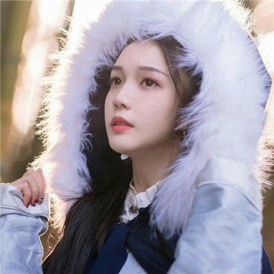 白色古風(fēng)真人頭像女生2020仙氣十足 那冬我們笑得那么一往情深