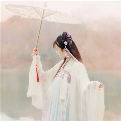 白色古風(fēng)真人頭像女生2020仙氣十足 那冬我們笑得那么一往情深