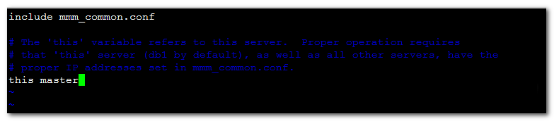 詳解MySQL高可用MMM搭建方案及架構原理