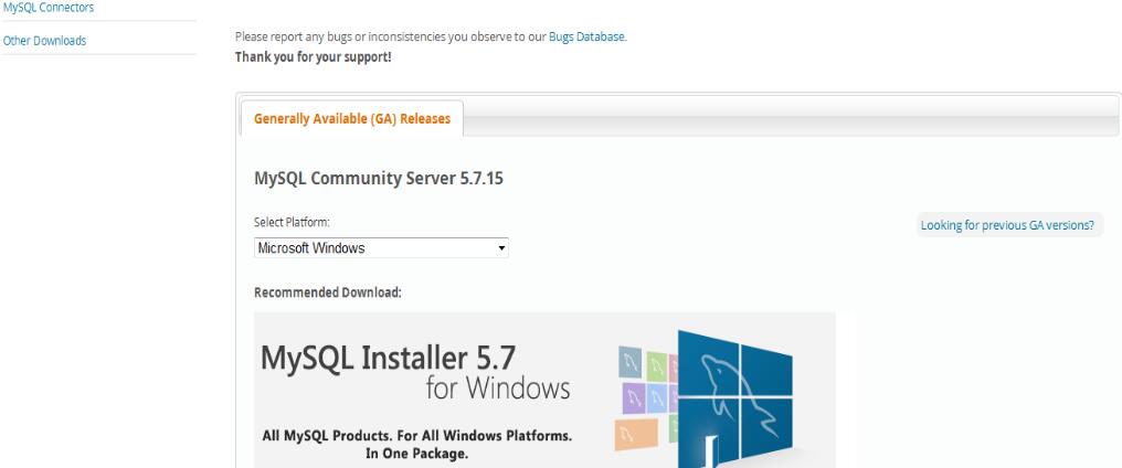mysql 5.7.15 安裝配置方法圖文教程