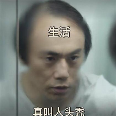 秦昊禿頂表情包合集 隱秘的角落秦昊禿頂表情包
