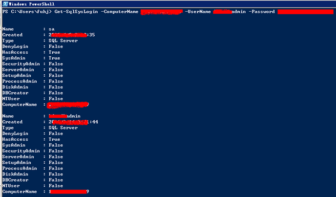 PowerShell腳本開發嘗試登錄SQL Server