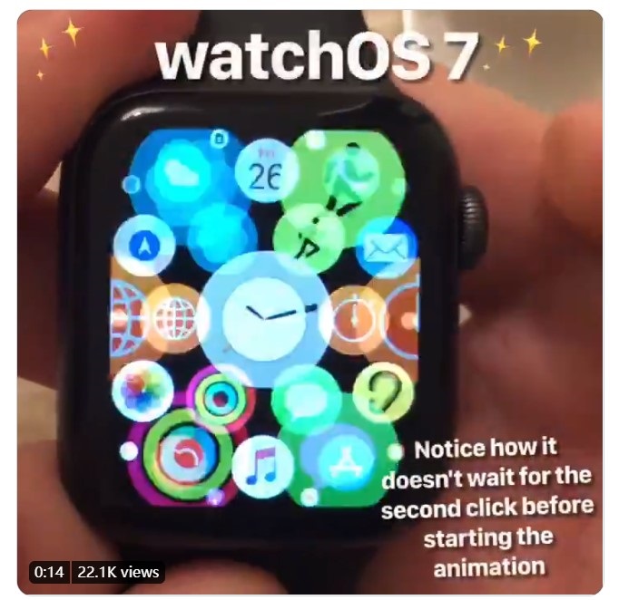 蘋果 watchOS 7 更快了：點擊 Apple Watch 按鍵終于不再延遲