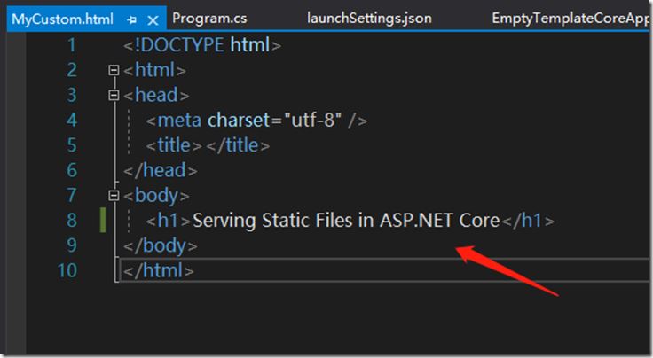 ASP.NET Core 應用程序中的靜態文件中間件的實現