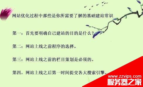 網(wǎng)站優(yōu)化要知道哪些基礎建站常識?
