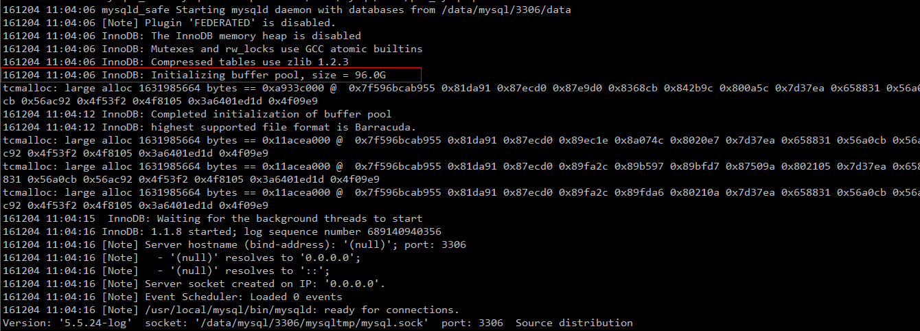 MySQL啟動錯誤解決方法