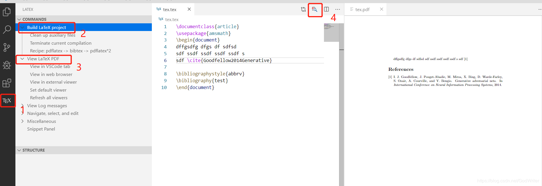 Win10下為VSCode配置LaTex編輯器的方法