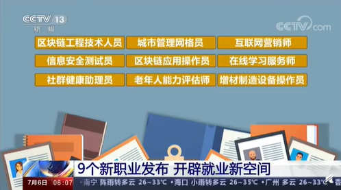 三部門聯合發布9個新職業 9個新職業分別是什么完整名單介紹
