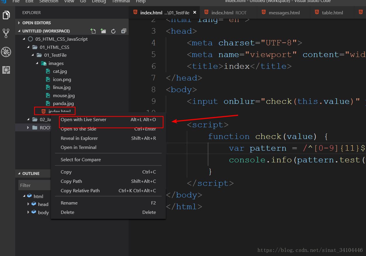 VSCode設置網(wǎng)頁代碼實時預覽的實現(xiàn)