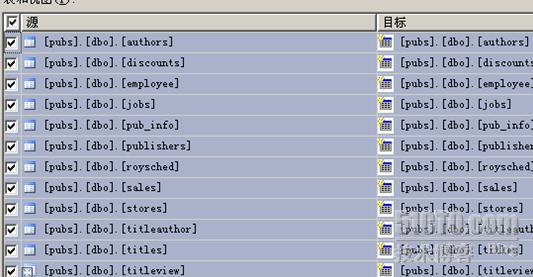 SQL Server 2005與sql 2000之間的數據轉換方法