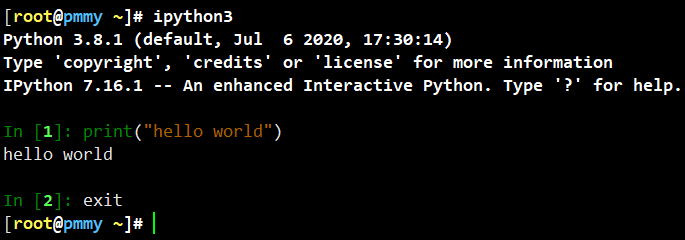 Python3交互式shell ipython3安裝及使用詳解