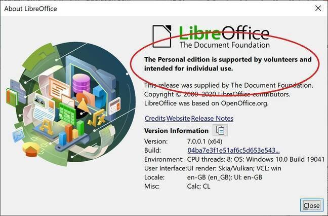 遭強(qiáng)烈抗議后，TDF 決定撤銷 LibreOffice “個(gè)人版”標(biāo)識(shí)