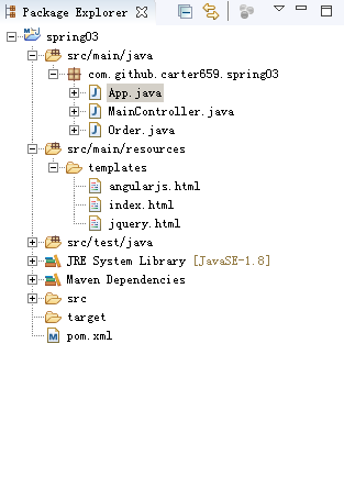 玩轉spring boot 結合jQuery和AngularJs（3）