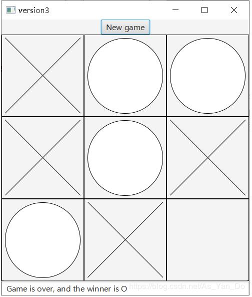 javaFX實現五子棋小游戲