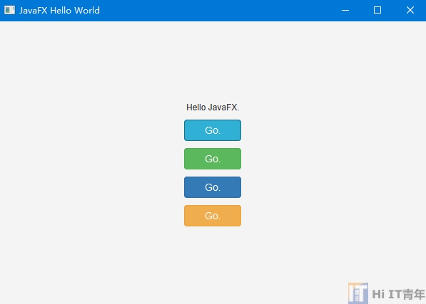 JavaFX實現(xiàn)UI美觀效果代碼實例