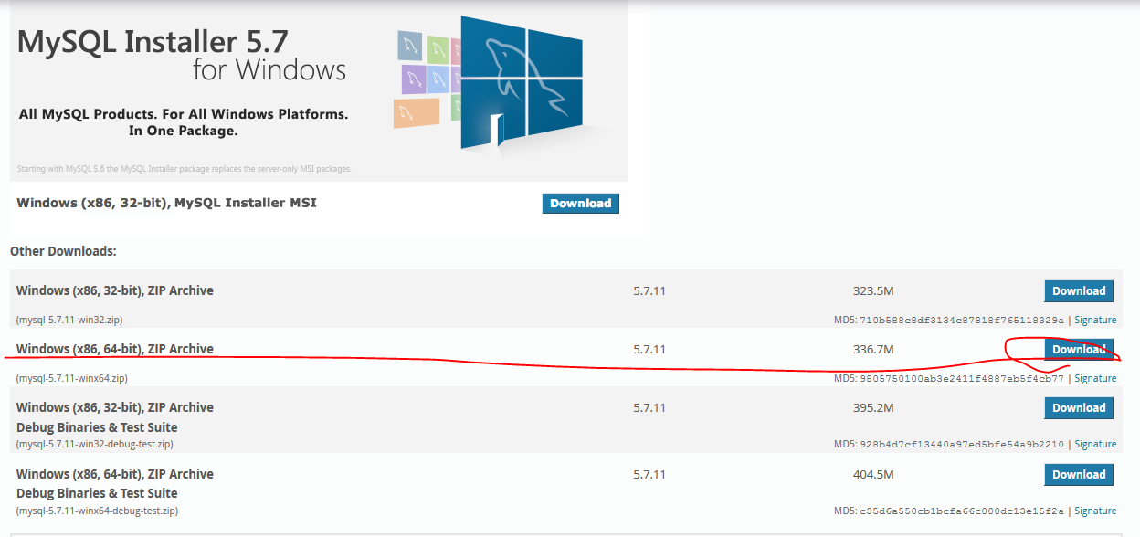 Win7 64位 mysql 5.7下載安裝常見問題小結 Win7 64位 mysql 5.7下載安裝常見問題小結