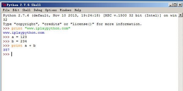 Python IDLE 安裝與使用教程(調試、下載)
