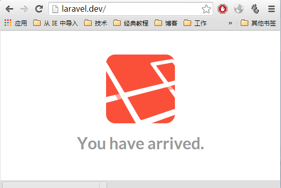 laravel 4安裝及入門圖文教程