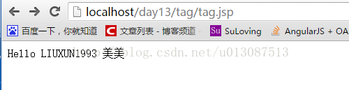 JavaWeb開發之JSTL標簽庫的使用、 自定義EL函數、自定義標簽（帶屬性的、帶標簽體的）