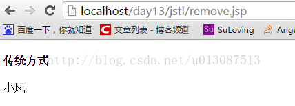 JavaWeb開發之JSTL標簽庫的使用、 自定義EL函數、自定義標簽（帶屬性的、帶標簽體的）