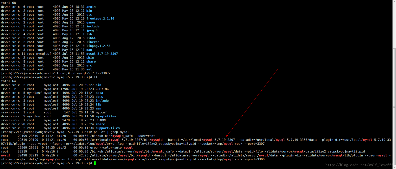 linux下mysql5.7.19(tar.gz)安裝圖文教程