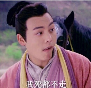 關(guān)于你走不走表情包 少年四大名捕陳偉霆你不走我走表情