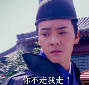 關(guān)于你走不走表情包 少年四大名捕陳偉霆你不走我走表情
