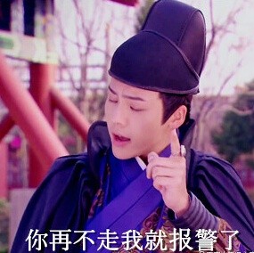 關(guān)于你走不走表情包 少年四大名捕陳偉霆你不走我走表情