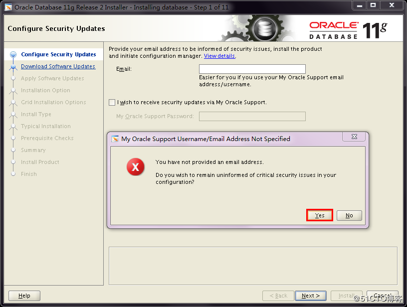 Oracle 11g 數據庫的部署的圖文教程